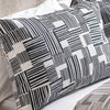 Catherine Lansfield Blocks Reversible Duvet Cover Bedding Set Black