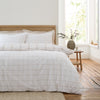 Bianca Oxton Check Duvet Cover Bedding Set Natural