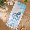 Catherine Lansfield Octopus Absorbent Beach Towel Blue