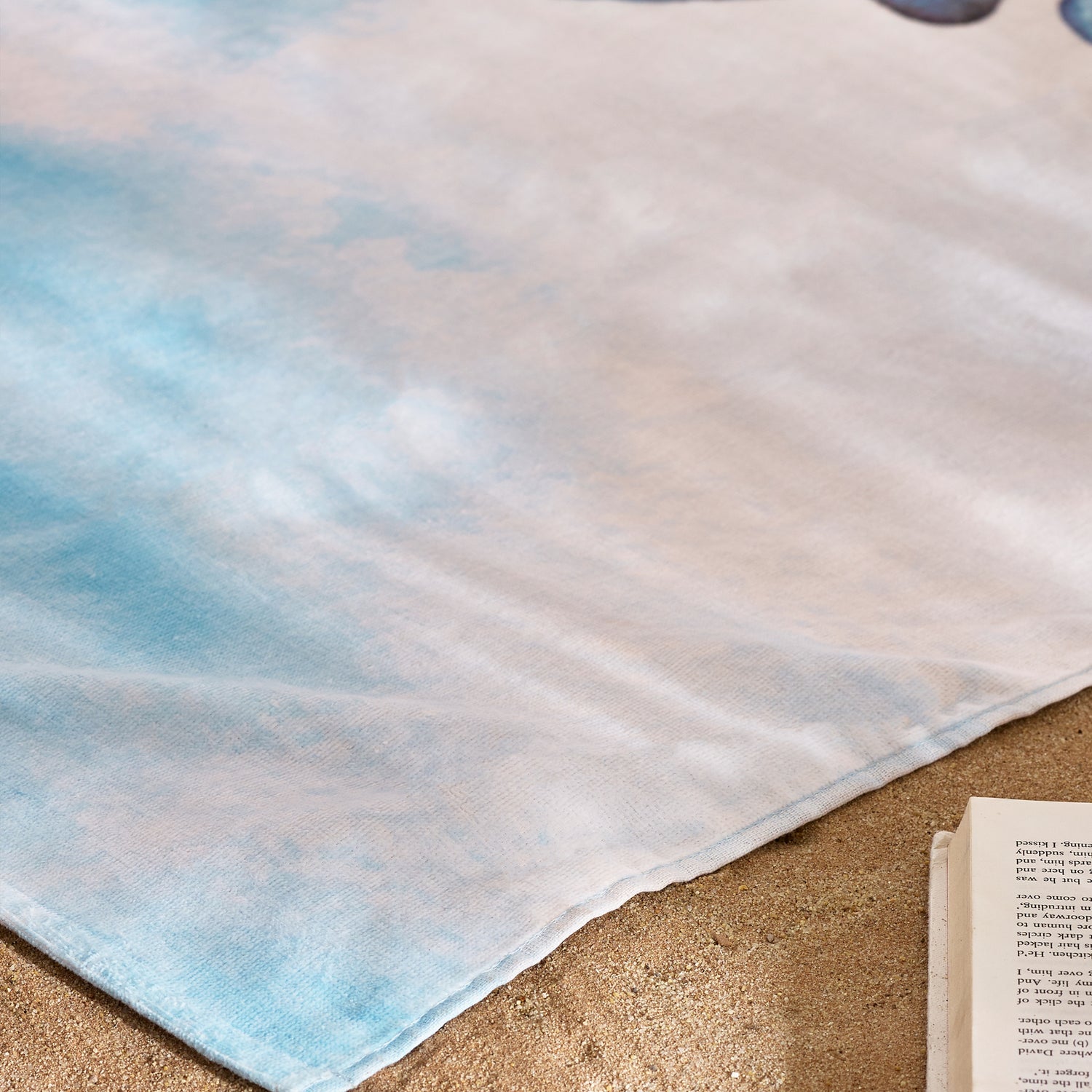 Catherine Lansfield Octopus Absorbent Beach Towel Blue
