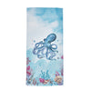 Catherine Lansfield Octopus Absorbent Beach Towel Blue