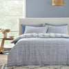 Bianca Marlow Check Reversible Duvet Cover Bedding Set Blue