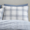 Bianca Marlow Check Reversible Duvet Cover Bedding Set Blue