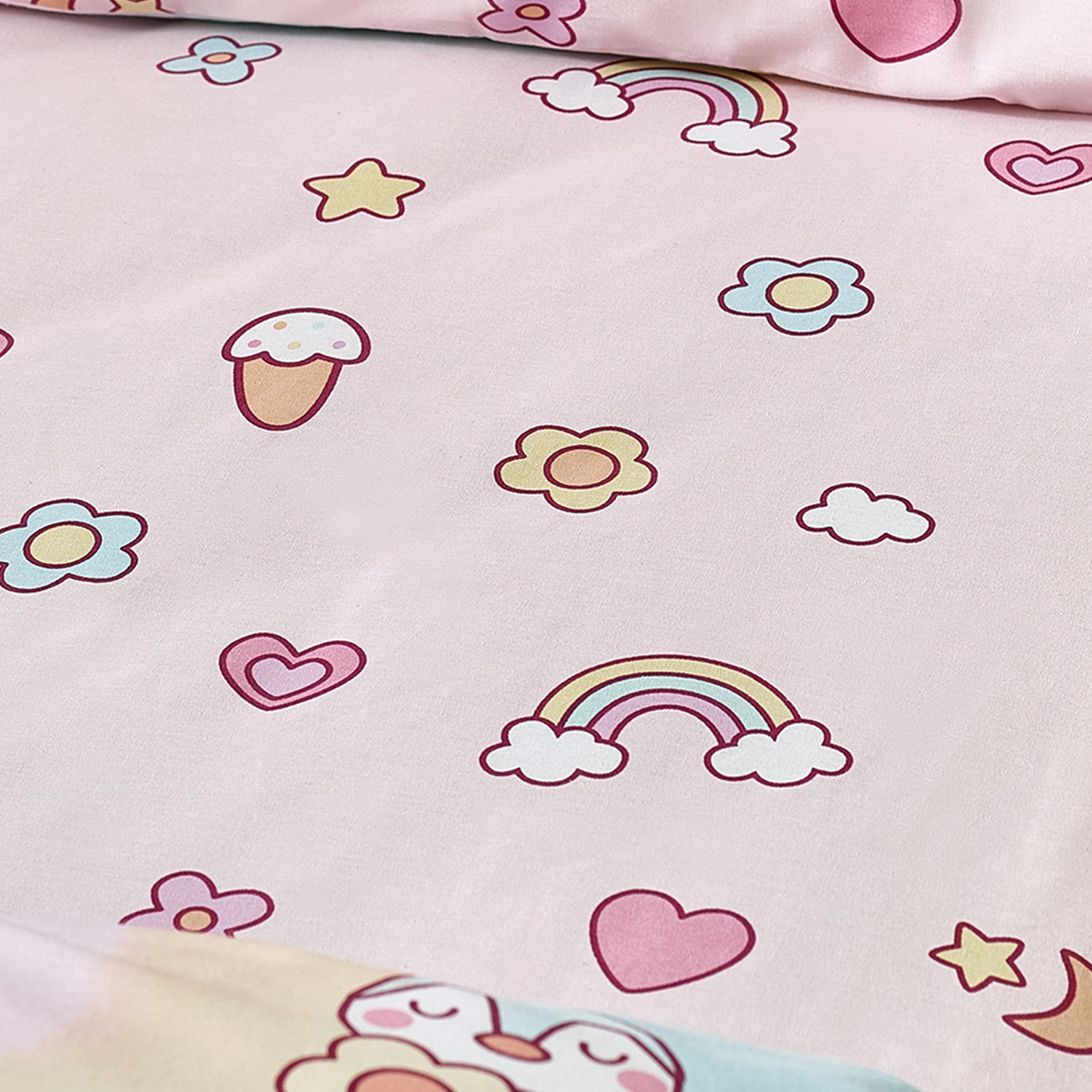 Catherine Lansfield Forever Together Easy Care Bed Linen Fitted Sheet Pastel
