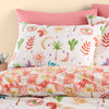 Sassy B Fiesta Reversible Duvet Cover Bedding Set Natural