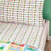 Catherine Lansfield Curious Caterpillar Easy Care Bed Linen Fitted Sheet Bright