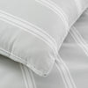 Bianca Ashford Stripe Reversible Duvet Cover Bedding Set Silver