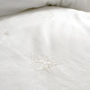 Bianca Lottie Embroidered Duvet Cover Bedding Set White
