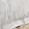 Bianca Lottie Embroidered Duvet Cover Bedding Set White