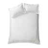 Bianca Lottie Embroidered Duvet Cover Bedding Set White