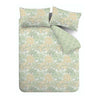 Catherine Lansfield Forest Blossom Reversible Duvet Cover Bedding Set Green