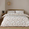 Catherine Lansfield Sloane Geo Reversible Duvet Cover Bedding Set Natural