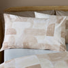 Catherine Lansfield Sloane Geo Reversible Duvet Cover Bedding Set Natural