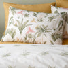 Catherine Lansfield Paradiso Palm Reversible Duvet Cover Bedding Set Natural