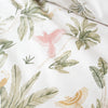 Catherine Lansfield Paradiso Palm Reversible Duvet Cover Bedding Set Natural