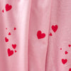 Catherine Lansfield Heart Soft and Cosy 200cm x 240cm Throw Pink