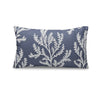Catherine Lansfield Coral Leaf Embroidered Filled Boudoir 30cm x 50cm Lansfield Blue