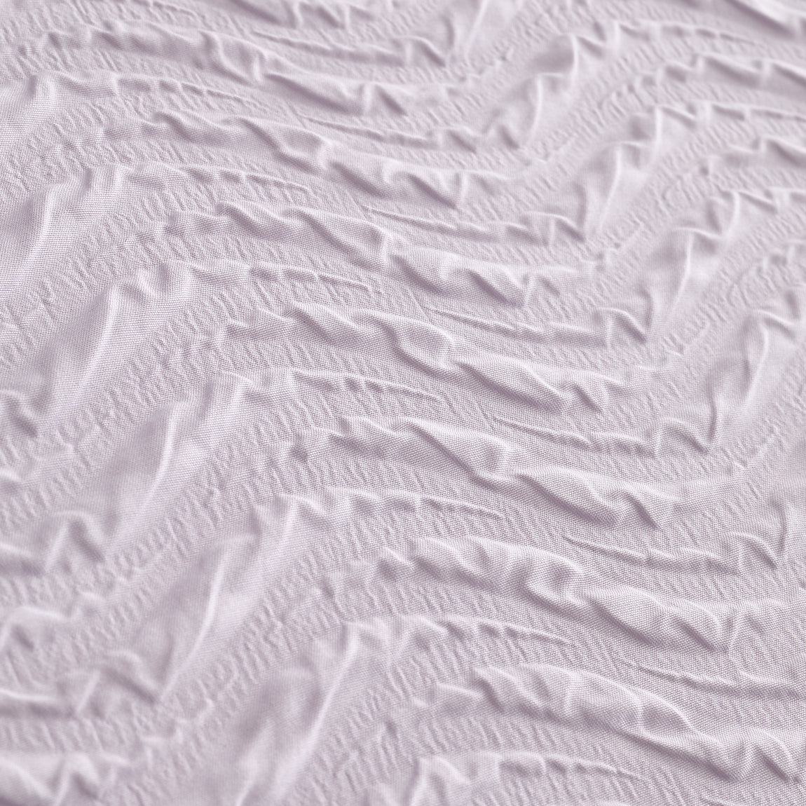 Catherine Lansfield Heatset Wave Duvet Cover Bedding Set Lilac