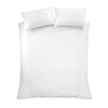 Catherine Lansfield Heatset Wave Duvet Cover Bedding Set White