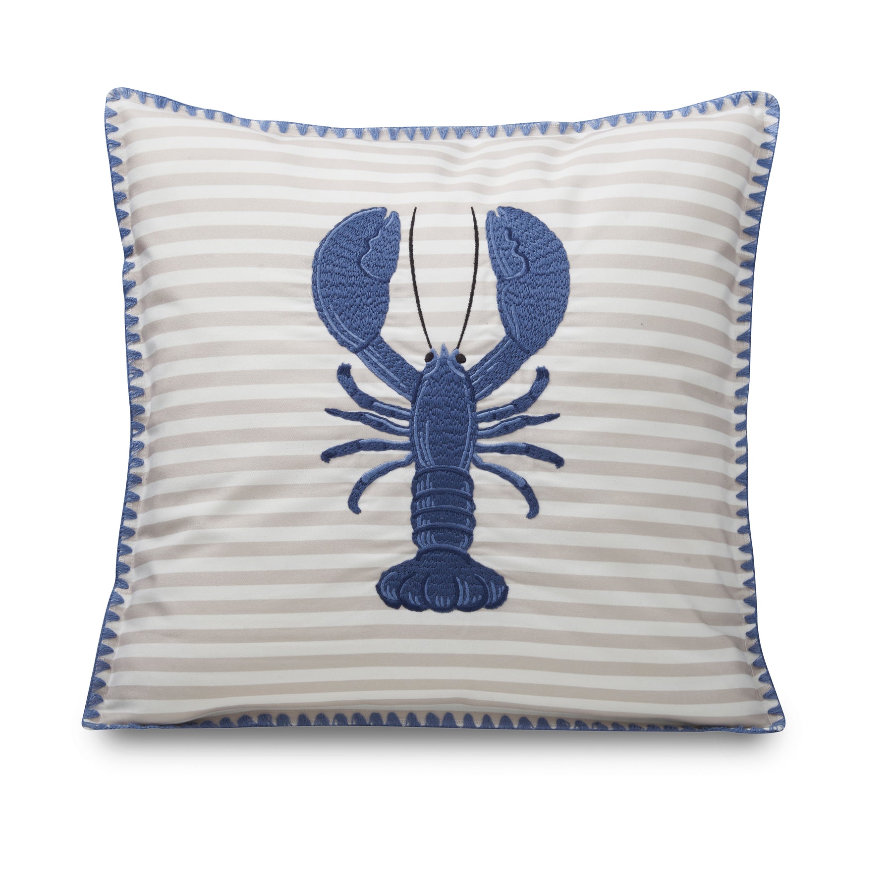 Catherine Lansfield Lobster Filled Cushion 45cm x 45cm Blue