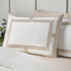 Catherine Lansfield So Soft Mono Panel Duvet Cover Bedding Set Natural
