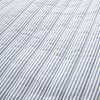 Catherine Lansfield Stripe 220cm x 230cm Reversible Bedspread Blue