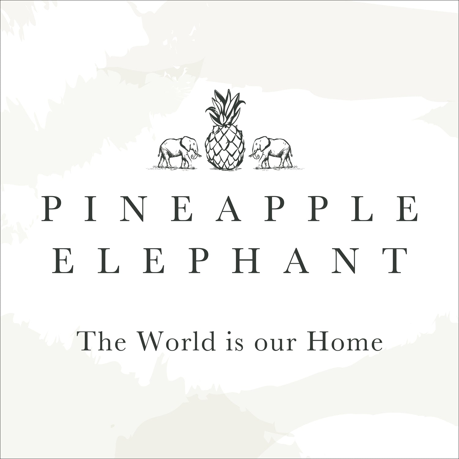 Pineapple Elephant Jaipur Waffle Filled Boudoir 30cm x 50cm Grey