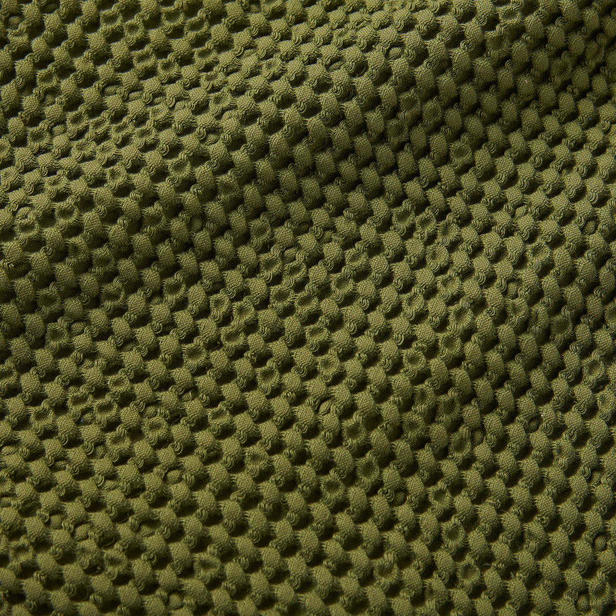 Pineapple Elephant Jaipur Waffle 30cm x 50cm Oxford Filled Boudoir Olive Green