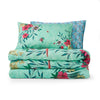 Matthew Williamson Paradise Parrot Pure Cotton Duvet Cover Bedding Set Green