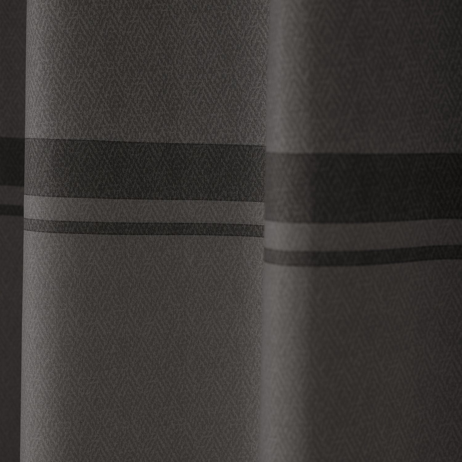 Catherine Lansfield Melville Ready Made Eyelet Curtains Grey