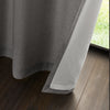 Catherine Lansfield Melville Ready Made Eyelet Curtains Grey