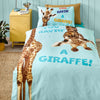 Catherine Lansfield Havin A Giraffe Childrens Bedding Aqua