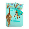 Catherine Lansfield Havin A Giraffe Childrens Bedding Aqua
