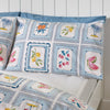 Catherine Lansfield Riviera Tiles Reversible Duvet Cover Bedding Set Blue