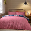 Catherine Lansfield Christmas Ski Village Duvet Cover Bedding Set Blue