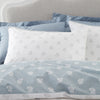 Bianca Esme Floral Duvet Cover Bedding Set White Blue