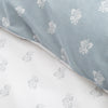 Bianca Esme Floral Duvet Cover Bedding Set White Blue