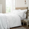Bianca Embroidery Floral Duvet Cover Bedding Set White