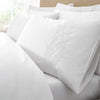 Bianca Embroidery Floral Duvet Cover Bedding Set White