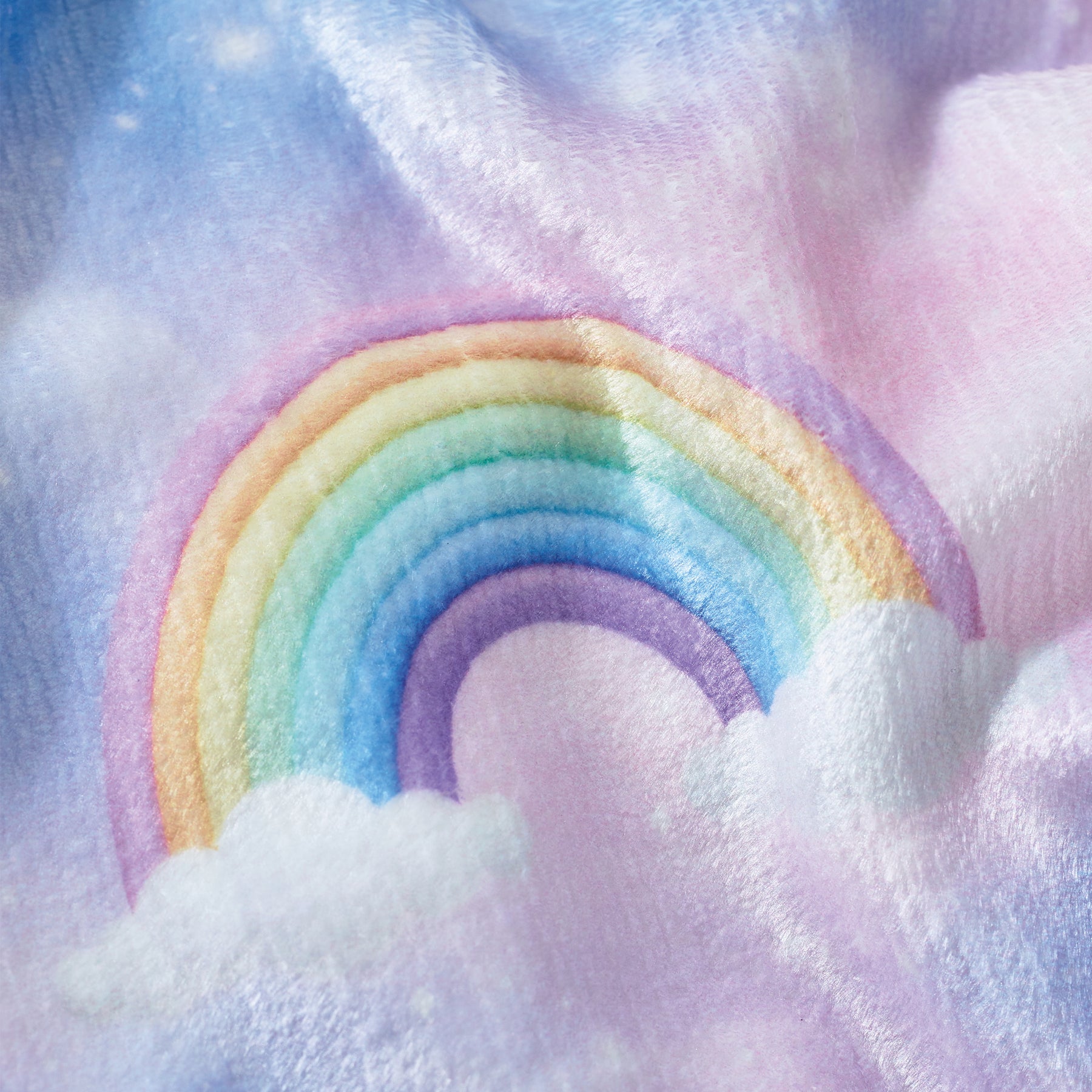Catherine Lansfield Candy Unicorn 130cm x 170cm Throw Pink