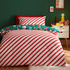 Catherine Lansfield Christmas Icons Duvet Cover Bedding Set Green