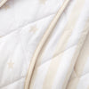 Bianca Mini Star And Stripes 200cm x 200cm Bedspread Natural
