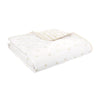Bianca Mini Star And Stripes 200cm x 200cm Bedspread Natural