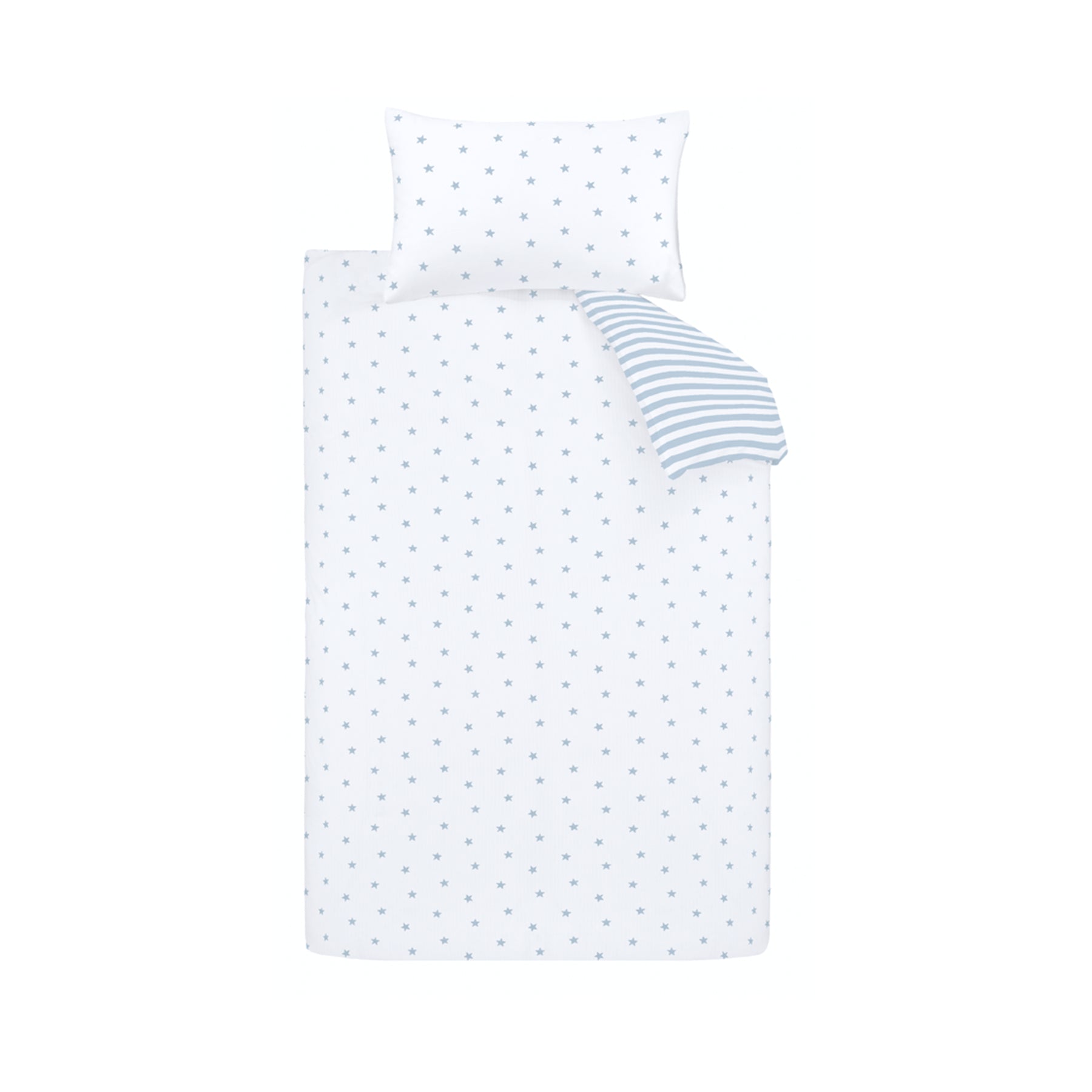 Bianca Mini Star And Stripes Duvet Cover Bedding Set Blue