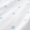 Bianca Mini Star And Stripes Bed Linen Fitted Sheet Blue