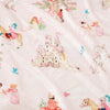 Belle and Boo Fairytale 150cm x 200cm Throw Pink