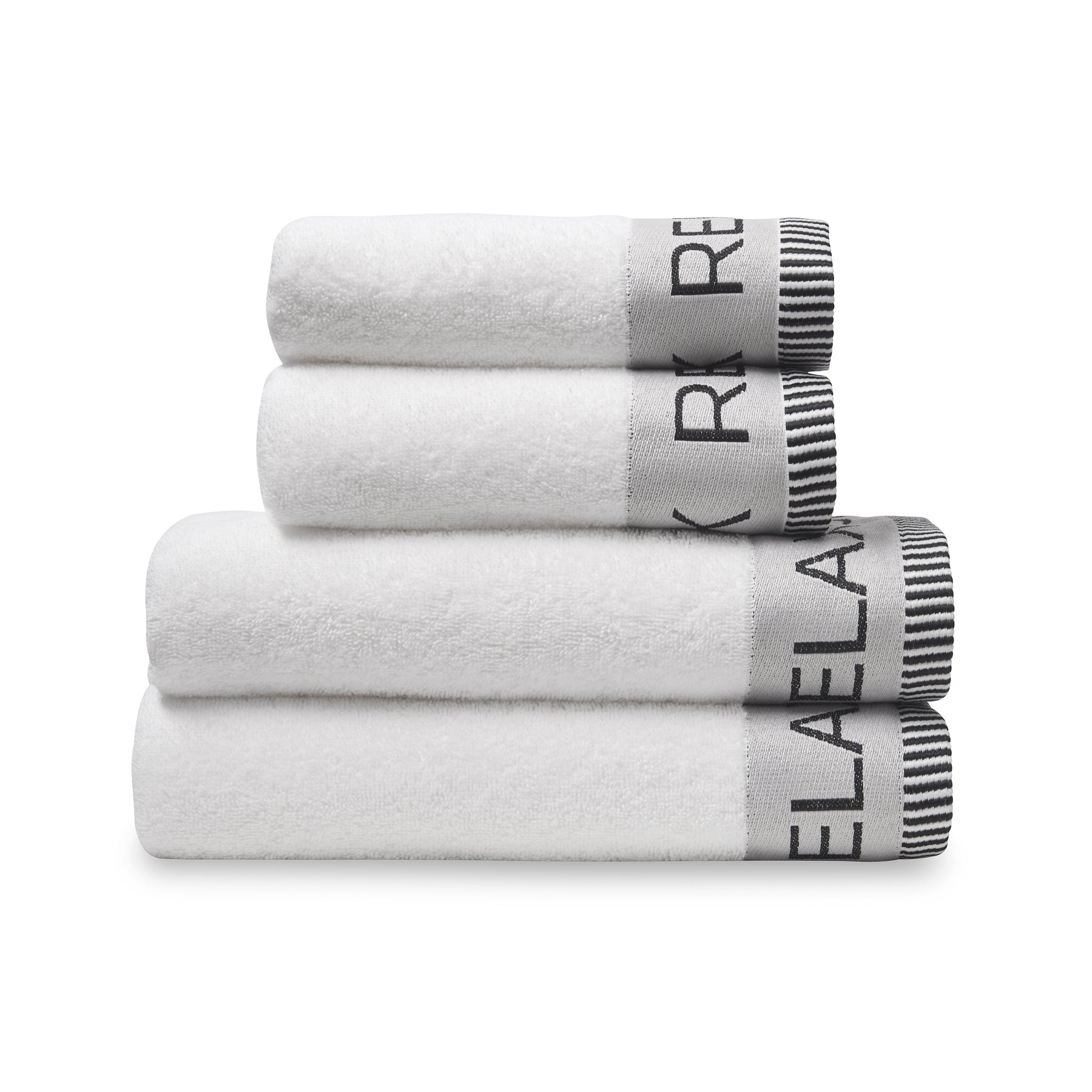 Catherine Lansfield Quick Dry Bale of Four Towels White