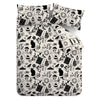 Catherine Lansfield Enchanted Witchcraft Duvet Cover Bedding Set Black Natural