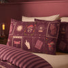 Catherine Lansfield Enchanted Witchcraft Duvet Cover Bedding Set Plum