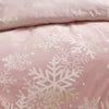 Catherine Lansfield Baby Its Cold Outside Duvet Cover Bedding Set Pink